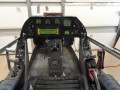 Pilot's eye view of all digital instrument panel - back-up round dial AS